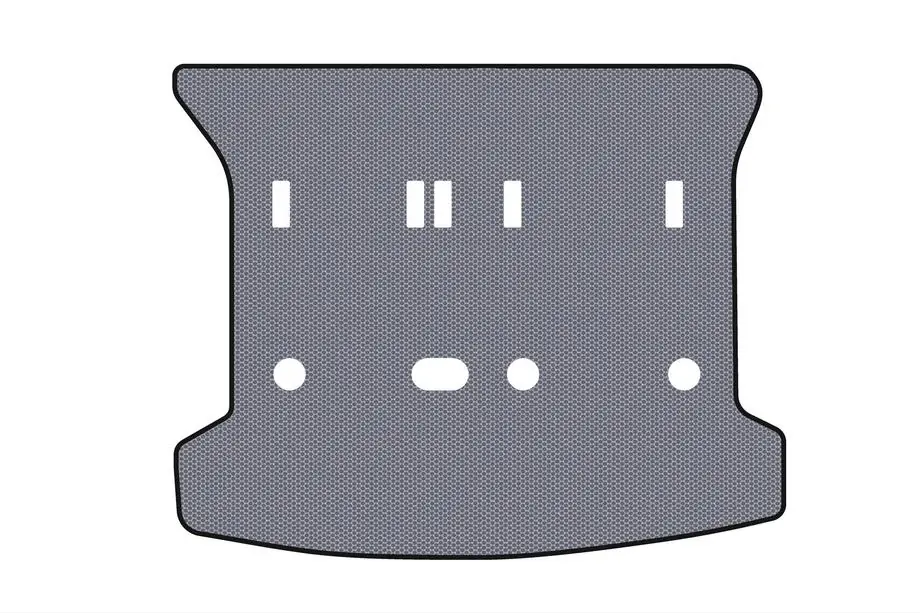 Peugeot 307 2001–2008 Gummimatta till bagageutrymmet Carsuit (SW, grå) Image