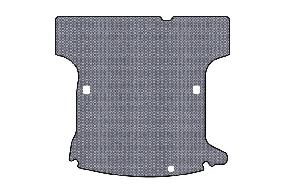 Renault Logan I 2005–2008 Gummimatta till bagageutrymmet Carsuit (2005-2009, SW, 5-sits, grå) Image