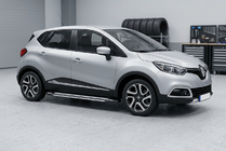 Renault Captur 2013–2019 Sidosteg Rainbow (2 st, aluminium) foto 1