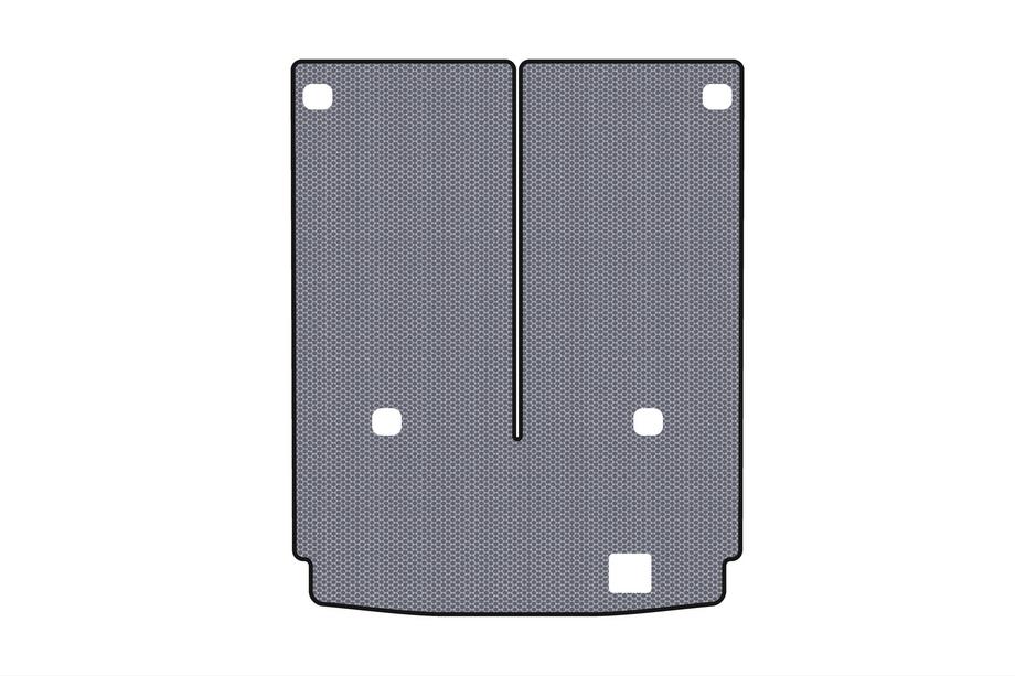 Mercedes GL class X164 2006–2012 Gummimatta till bagageutrymmet Carsuit (7-sits, med 3:e raden nedfälld, grå) Image
