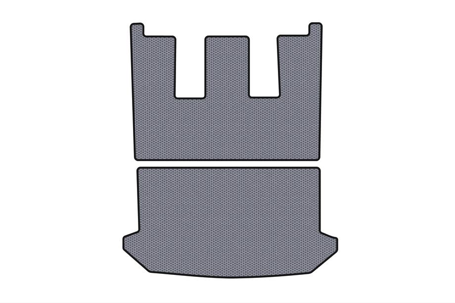 Citroen C-8 2002–2014 Gummimatta till bagageutrymmet Carsuit V1 (Grå) Image