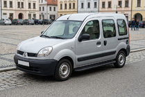 Renault Kangoo 1998–2008 Sidosteg Bosphorus Black (2 st, aluminium) foto 1