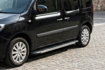 Renault Kangoo 2008–2020 Sidosteg Duru (2 st, aluminium) foto 1