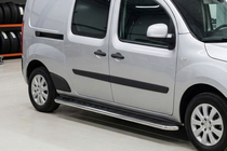 Renault Kangoo 2008–2020 Sidosteg Maydos V1 (2 st, aluminium / rostfritt) foto 1