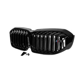 Njurgrill M-Look V1 (2018-2022, svart högglans) BMW 3-serien G20/G21 2018– foto 3
