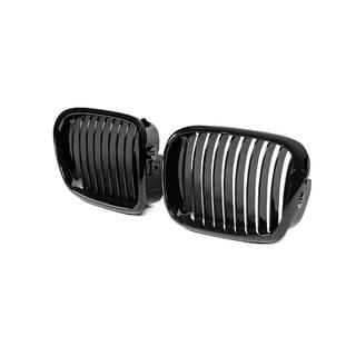 1-Bar njurgrill (2000-2003, svart högglans) BMW 5-serie E39 1996–2003 foto 3