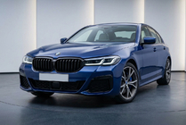 BMW 5-serien G30/G31 2017–2023 M-Look V2 njurgaller (2021-2023, blanksvart) foto 1