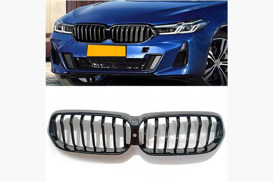 BMW 6-serie G32 2017– 1-Bar njurgrill (2020-2023, blanksvart) Image