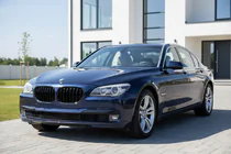 BMW 7-serien F01/F02 2008–2015 Njurgaller M-Look (svart högglans) foto 1