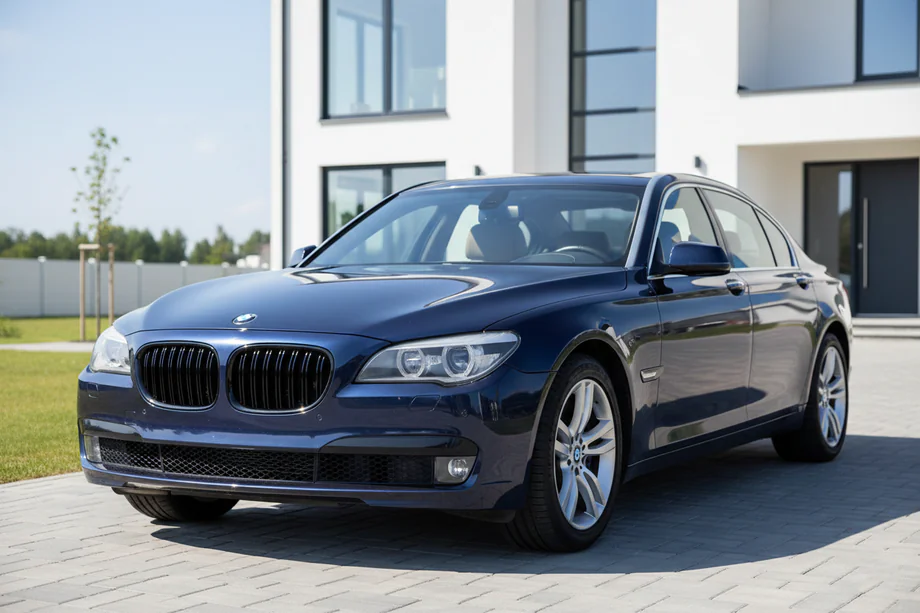BMW 7-serien F01/F02 2008–2015 Njurgaller M-Look (svart högglans) Image