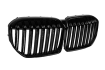 BMW 7-serien G11/G12 2015–2022 M-Look njurgaller (2019-2022, svart högblank) foto 4