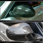 BMW 3-serie E90/E91 2005–2011 Spegelkåpor (för 2006-2010, kolfiber) foto 3