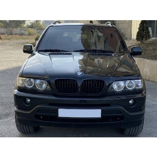 Njurgrillar M-Look (1999-2003, blank svart) BMW X5 E53 1999–2006 foto 4