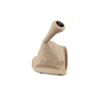 Växelspaksknopp och växelspaksdamask 25118037308 beige (6-växlad) foto 1
