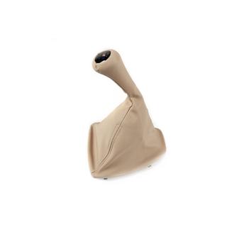 Växelspaksknopp och växelspaksdamask 25118037308 beige (6-växlad) foto 2