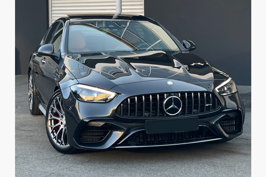 Mercedes C-klass W206 2022– Främre stötfångare komplett (AMG C63 Design) Foto 1
