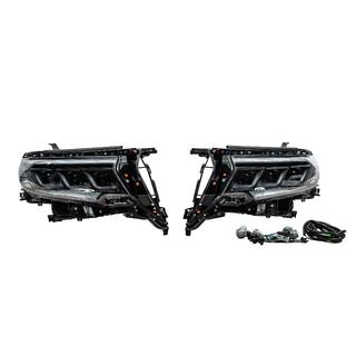Strålkastare fram Lexus-design-3-LED V2 (2017+, 2 st.) Toyota Land Cruiser Prado 150 2009–2023 foto 1