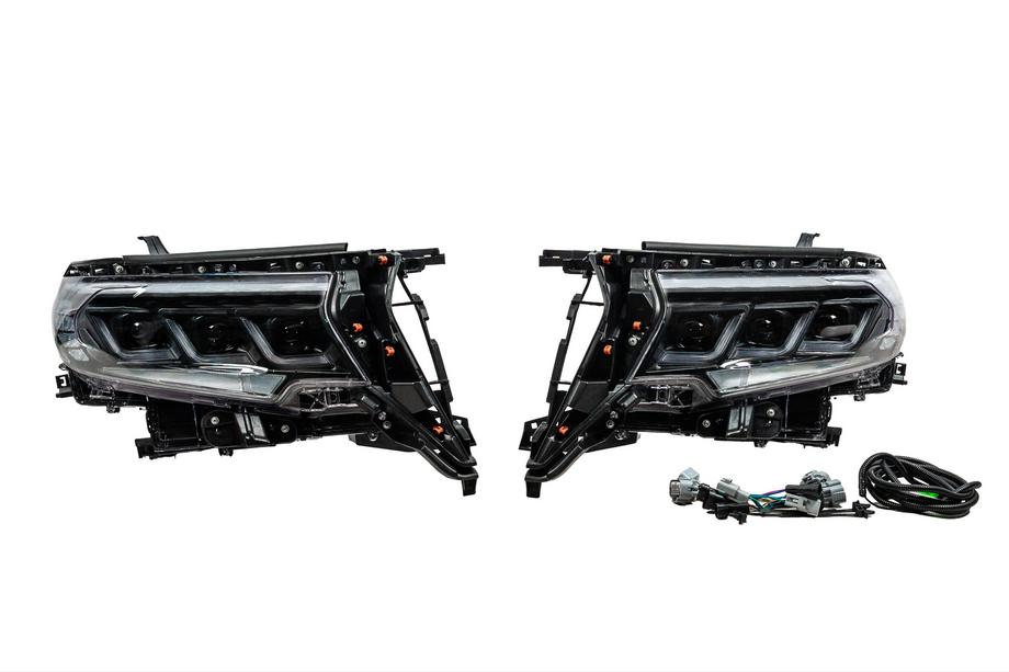 Toyota Land Cruiser Prado 150 2009–2023 Strålkastare fram Lexus-design-3-LED V2 (2017+, 2 st.) Image