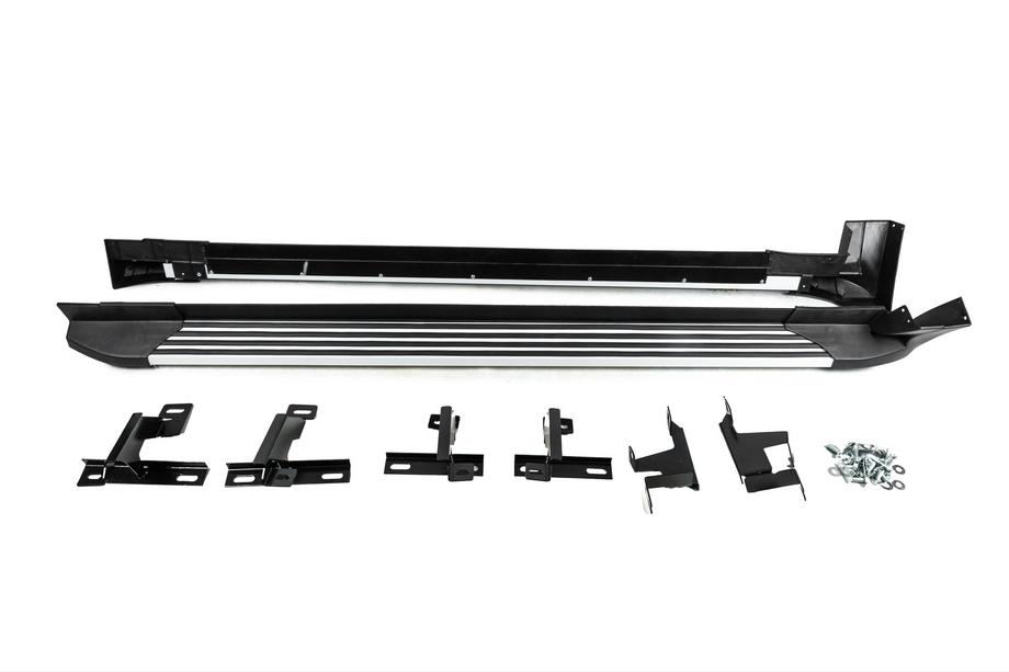 Toyota Highlander 2019– Sidosteg OEM V2 (2 st, aluminium) Image