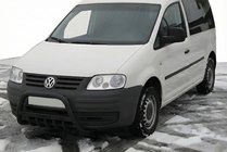 Volkswagen Caddy 2004–2010 Frontbåge WT004 Black (rostfritt stål) foto 1