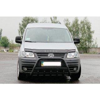 Frontbåge WT004 Black (rostfritt stål) Volkswagen Caddy 2004–2010 foto 2
