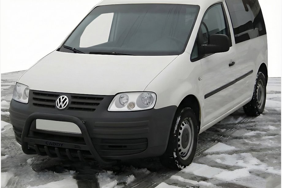 Volkswagen Caddy 2004–2010 Frontbåge WT004 Black (rostfritt stål) Image