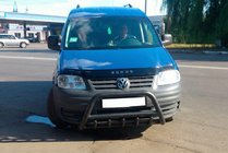 Volkswagen Caddy 2004–2010 Frontbåge WT003 Black (rostfritt) foto 3