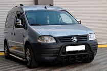 Volkswagen Caddy 2004–2010 Frontbåge WT003 Black (rostfritt) foto 2