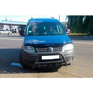 Frontbåge WT003 Black (rostfritt) Volkswagen Caddy 2004–2010 foto 3
