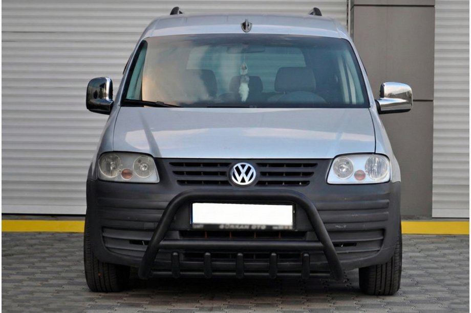 Volkswagen Caddy 2004–2010 Frontbåge WT003 Black (rostfritt) Image