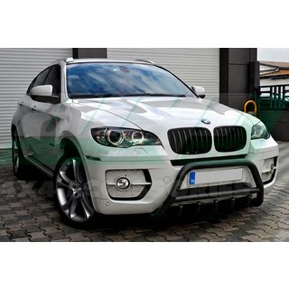 Frontbåge WT003 Black (rostfritt) BMW X5 E70 2007–2013 foto 1