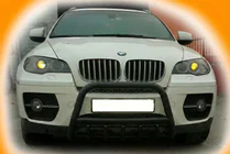BMW X6 E71 2008–2014 Frontbåge WT003 Black (rostfritt) foto 4