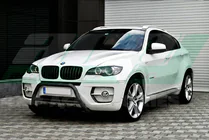 BMW X6 E71 2008–2014 Frontbåge WT003 Black (rostfritt) foto 2