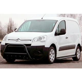 Frontbåge WT003 Black (rostfritt) Citroen Berlingo 2008–2018 foto 1