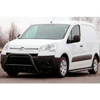 Frontbåge WT003 Black (rostfritt) Citroen Berlingo 2008–2018 foto 1