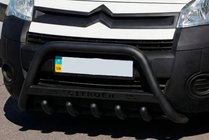 Citroen Berlingo 2008–2018 Frontbåge WT004 Black (rostfritt stål) foto 1