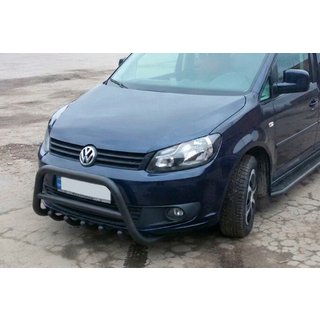 Frontbåge WT003 Black (rostfritt) Volkswagen Caddy 2010–2015 foto 1