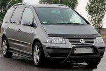 Volkswagen Sharan 1995–2010 Frontbåge WT004 Black (rostfritt stål) foto 1