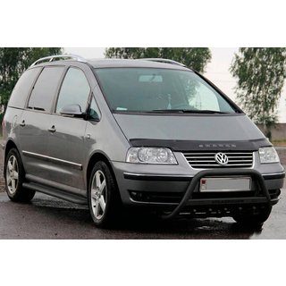 Frontbåge WT004 Black (rostfritt stål) Volkswagen Sharan 1995–2010 foto 1