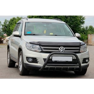 Frontbåge WT003 Black (rostfritt) Volkswagen Tiguan 2007–2016 foto 1