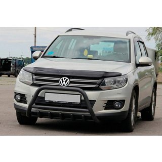 Frontbåge WT003 Black (rostfritt) Volkswagen Tiguan 2007–2016 foto 2
