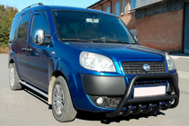 Fiat Doblo I 2005–2010 Frontbåge WT003 Black (rostfritt) foto 1