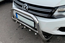 Volkswagen Tiguan 2007–2016 Frontbåge WT004 (rostfritt stål) foto 1