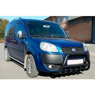 Frontbåge WT003 Black (rostfritt) Fiat Doblo I 2001–2005 foto 1