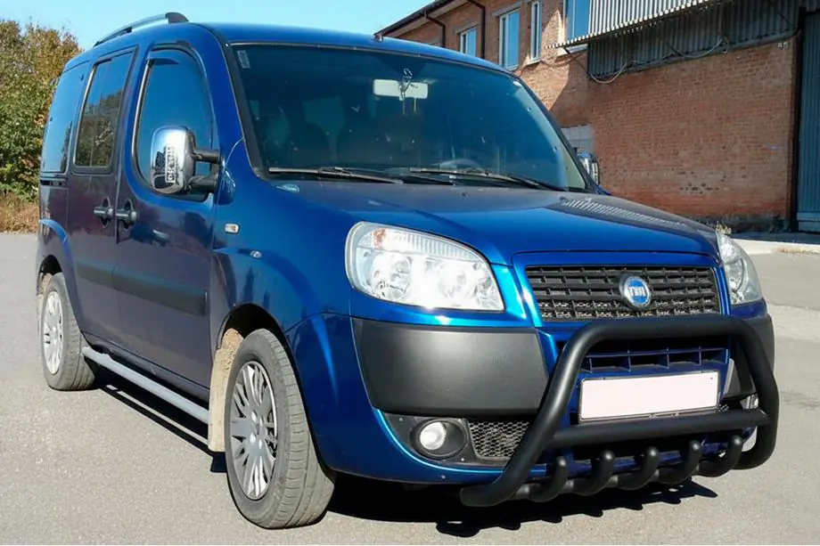 Fiat Doblo I 2001–2005 Frontbåge WT003 Black (rostfritt) Image