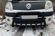 Renault Kangoo 2008–2020 Frontbåge WT004 Black (rostfritt stål) foto 1