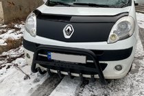 Renault Kangoo 2008–2020 Frontbåge WT004 Black (rostfritt stål) foto 2