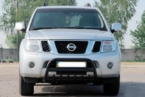 Nissan Navara 2006–2015 Kängurubåge WT008 Black (rostfritt stål) foto 2