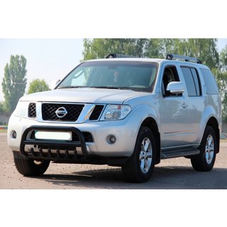 Kängurubåge WT008 Black (rostfritt stål) Nissan Navara 2006–2015 foto 1