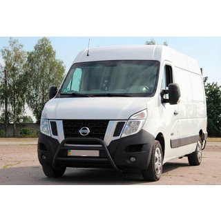 Kängurubåge WT018 Black (rostfritt stål) Opel Movano 2010–2021 foto 2